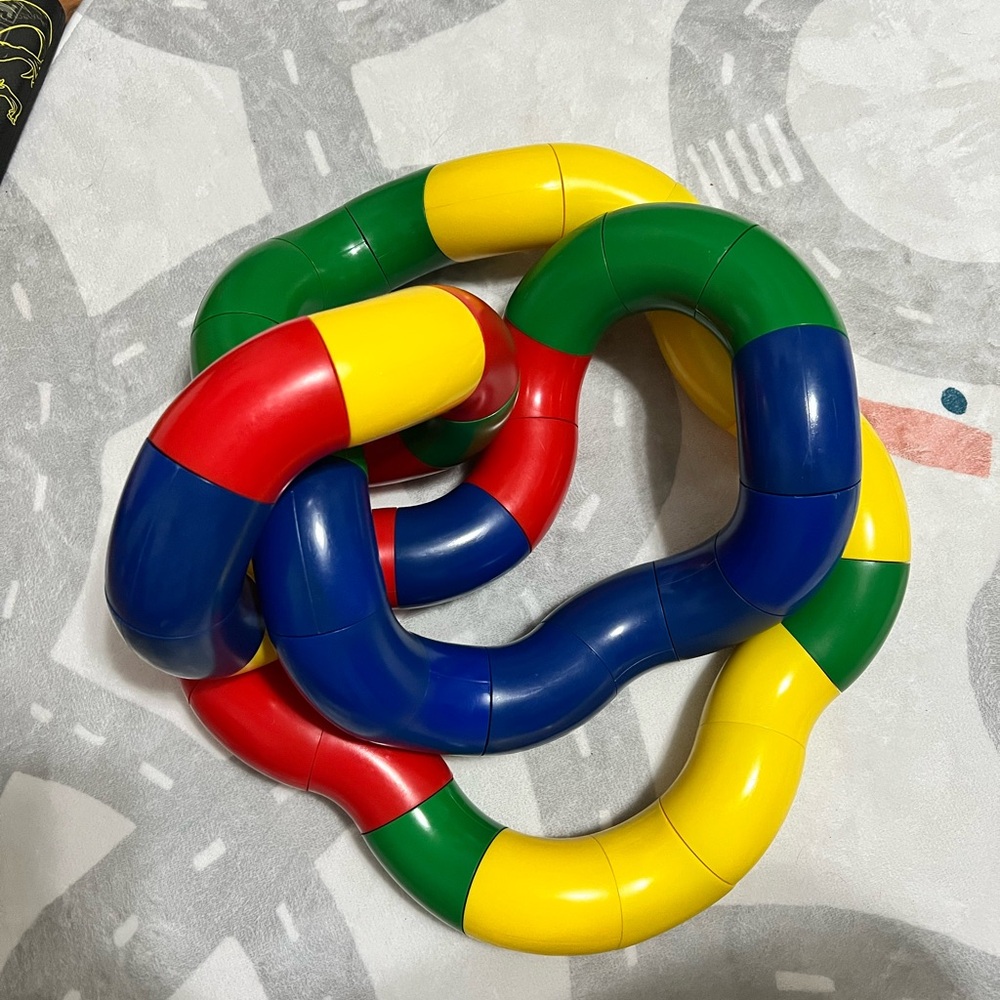 Colorful Giant Tangle Interlocking Toy for Kids